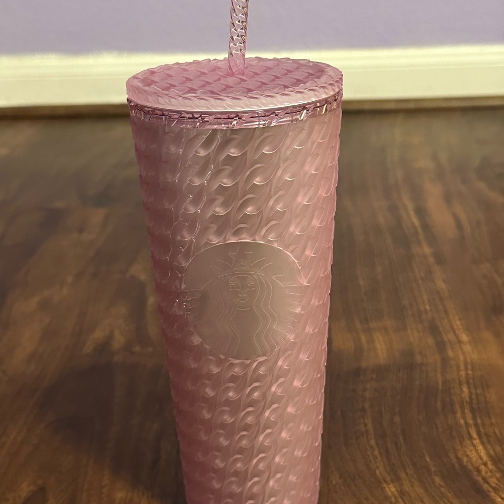 Starbucks pink chain detail Tumbler